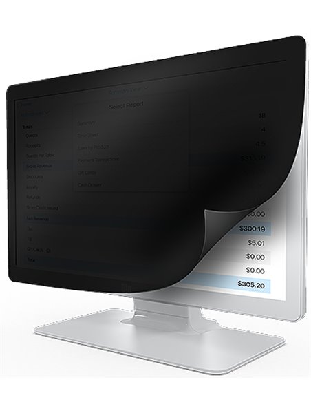 Elo Touch Solution E352783 22" Skärm Frameless display privacy filter sekretessfilter för skärmar