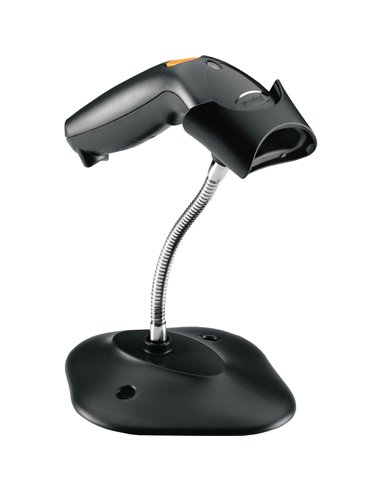 Motorola LS1203, USB kit, 1D, CR, Stand, Black