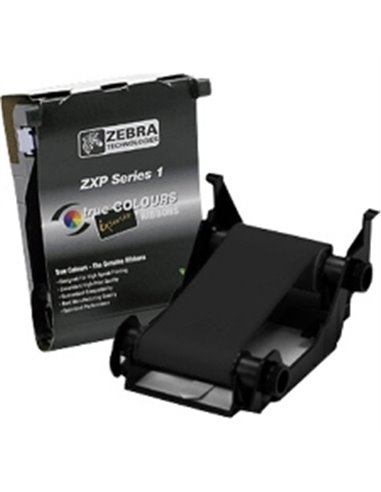 Zebra ZXP Series 1™ Ribbons (Eco-cartridge) Black cartridge Black Monochrome