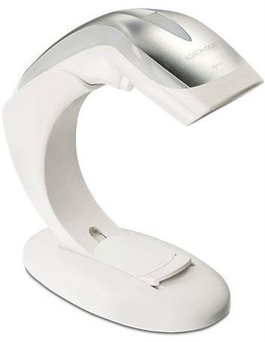 Datalogic Heron HD3130, USB kit, 1D, Stand, White