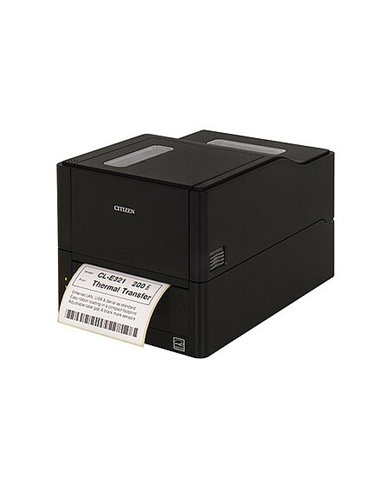 CL-E321, TT, 203dpi, LAN, USB, Serial, Black, Peeler