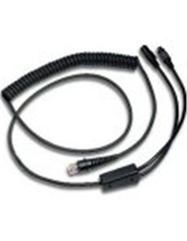 Datalogic USB, POT, 12' Coiled