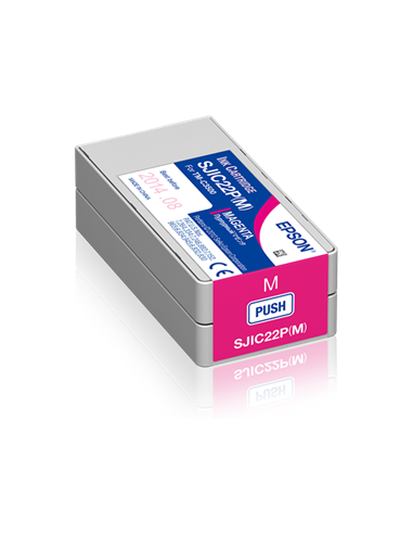 Epson SJIC22P(M): Ink cartridge for ColorWorks C3500 (Magenta)