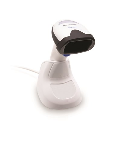 QuickScan QD2590, 2D, USB kit, Stand, White